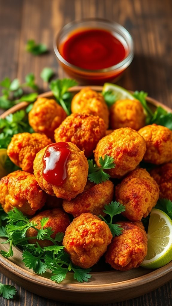 crispy bbq chicken bites