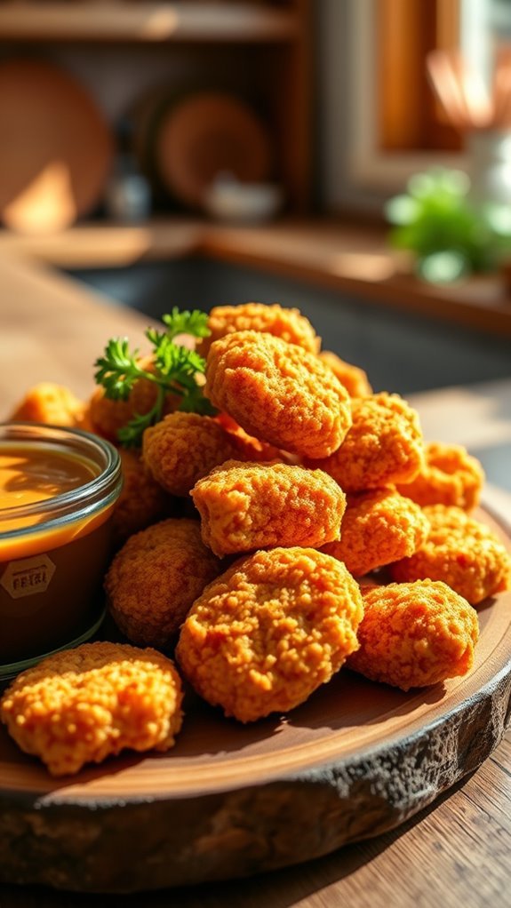 crispy gluten free chicken nuggets