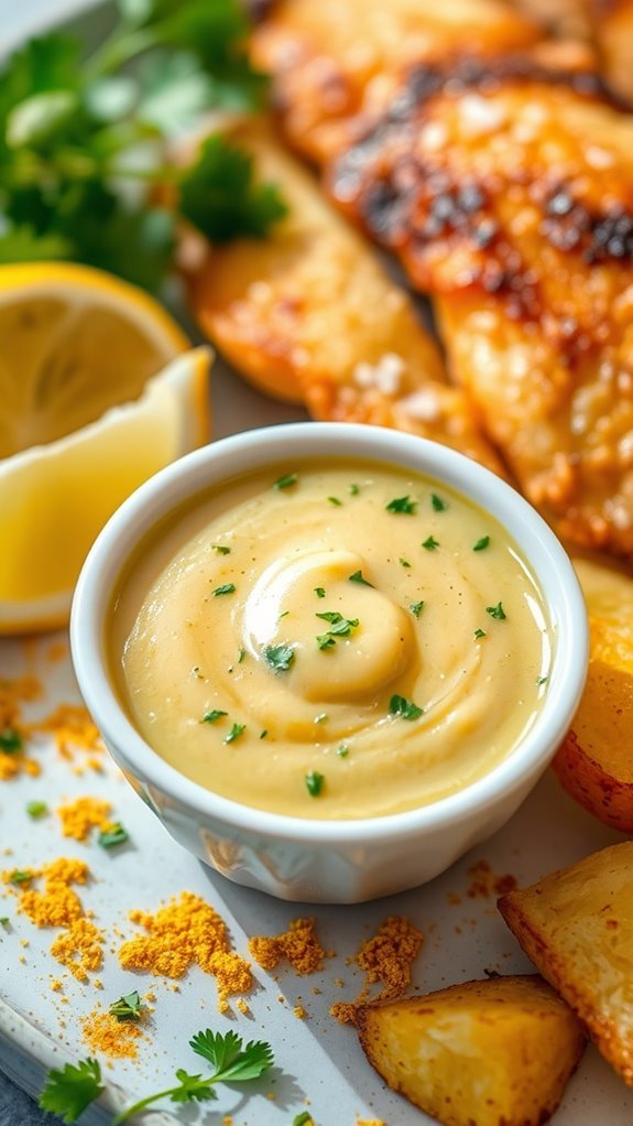 curry infused tartar sauce