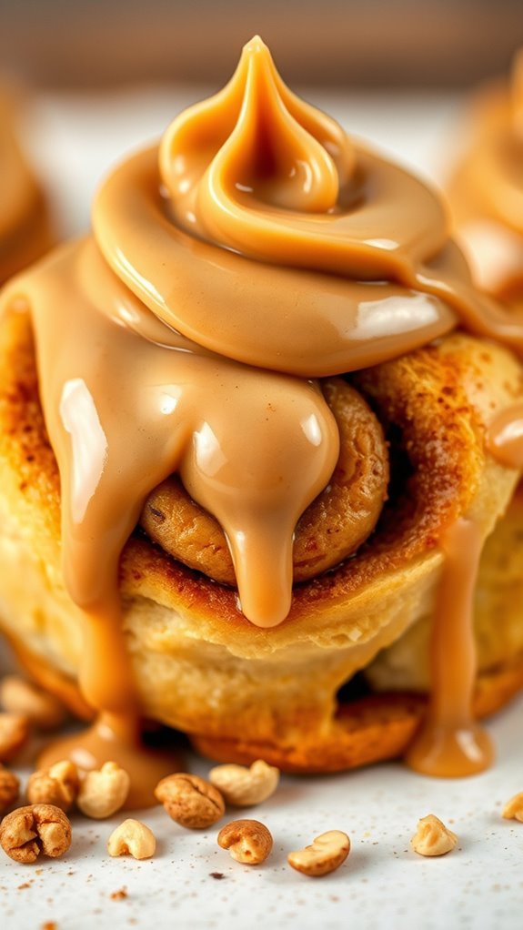 delicious nutty peanut icing