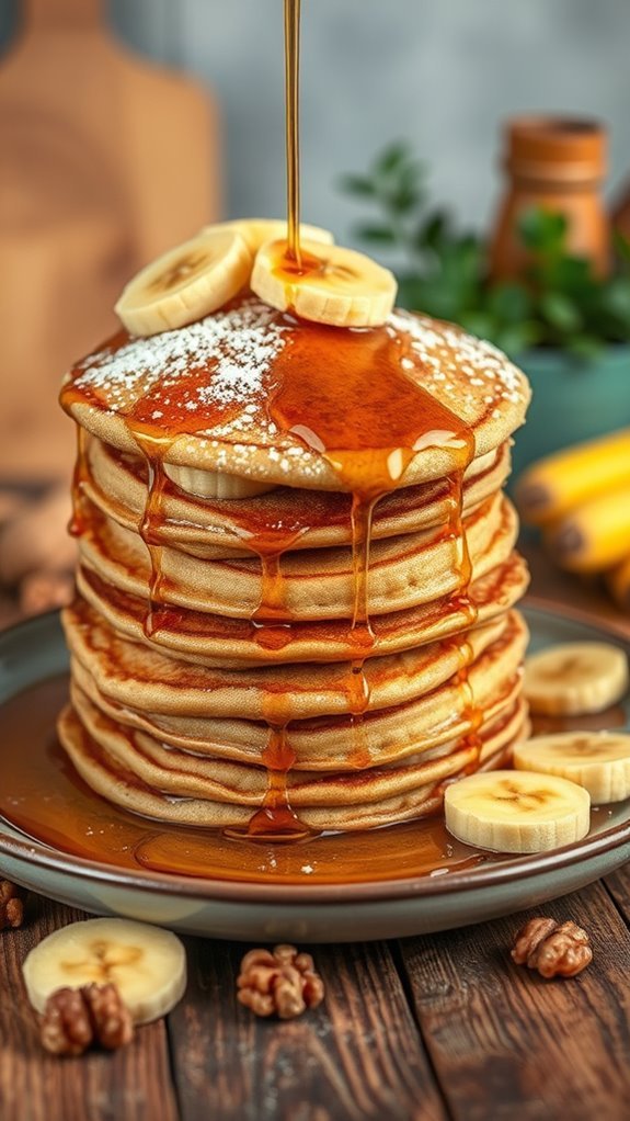 healthy banana pancakes recipe
