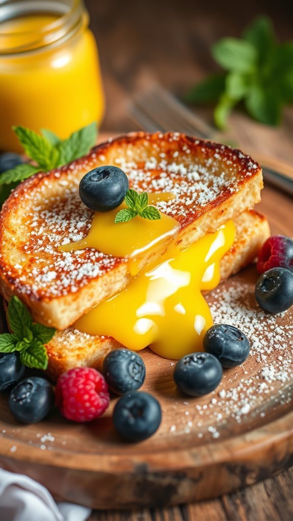 lemon curd french toast
