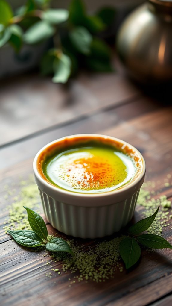 matcha infused dessert delight