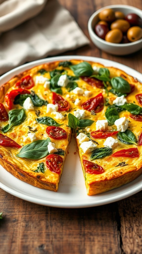 mediterranean vegetable egg dish