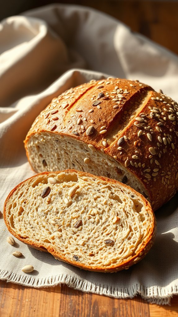 nutritious seeded whole grain