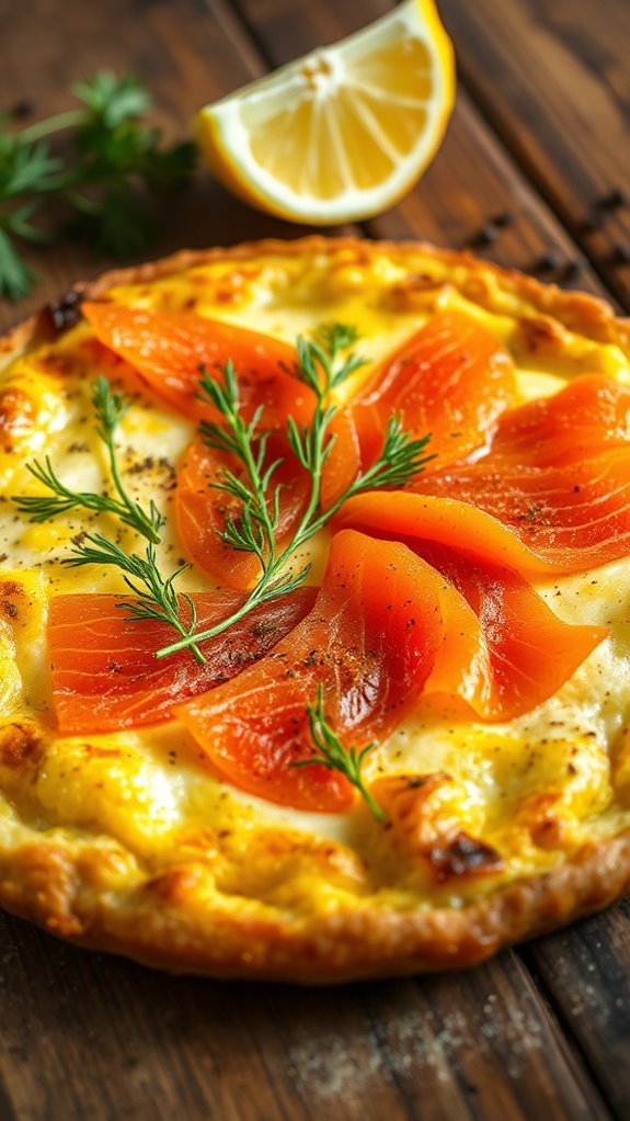 salmon dill frittata recipe