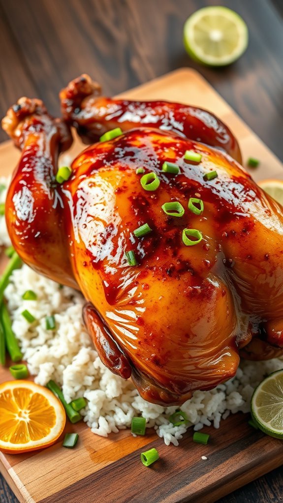 savory glazed chicken recipe