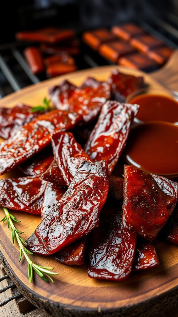 savory smoked meat snack