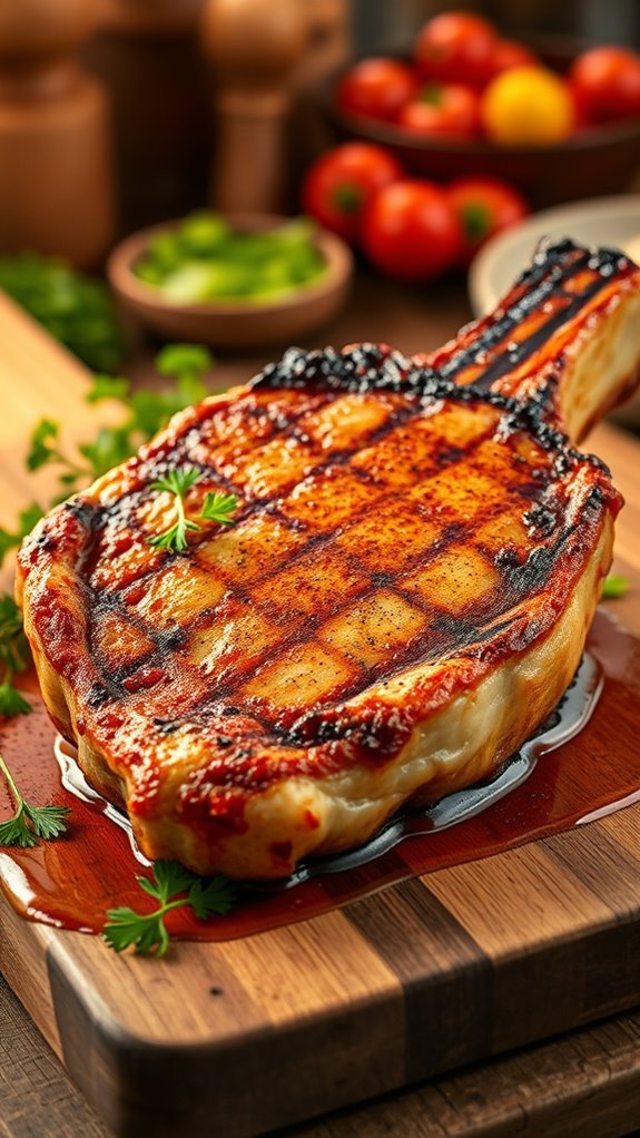 smoked paprika pork chops