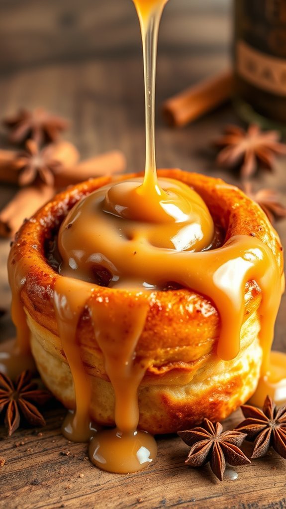 spiced rum flavored icing