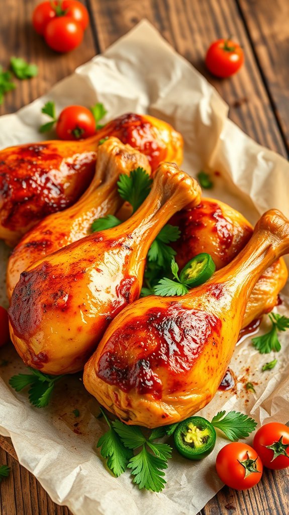spicy chicken legs recipe