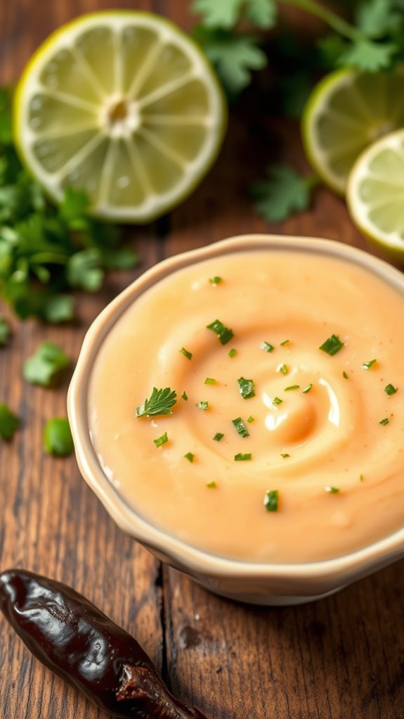 spicy chipotle flavored sauce