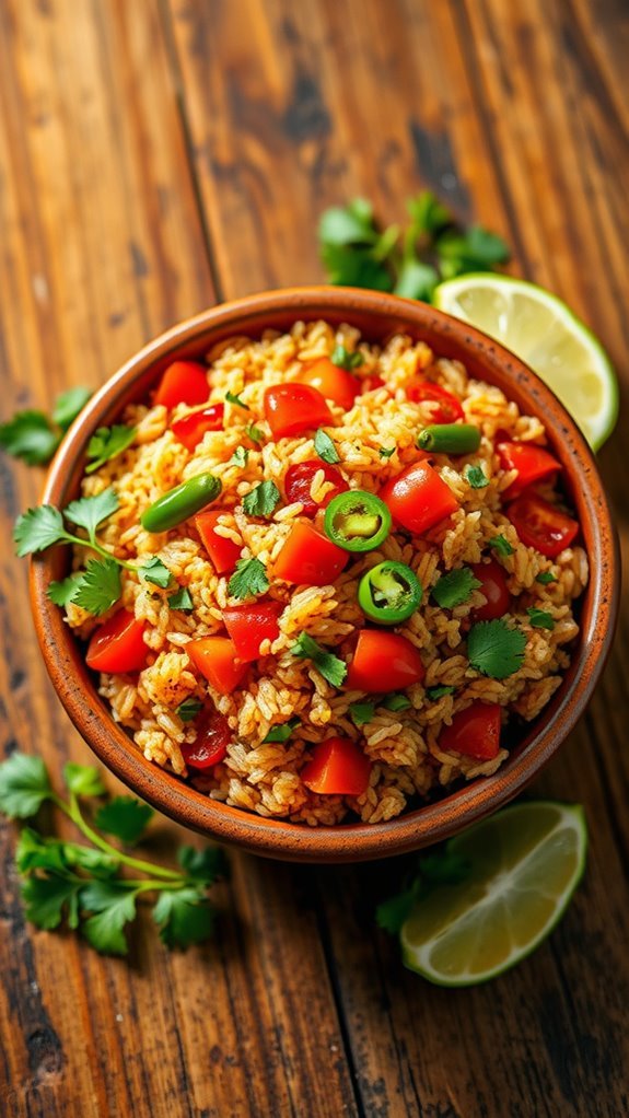 spicy tomato chili rice