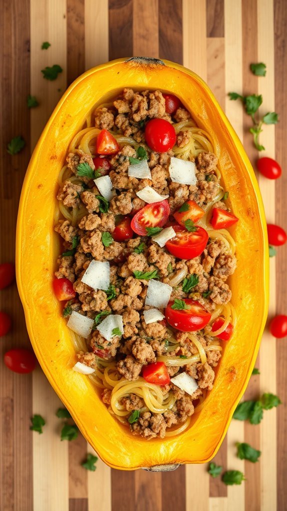 stuffed spaghetti squash recipe
