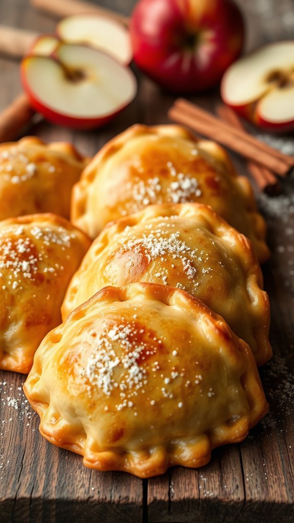 sweet apple cinnamon pastries