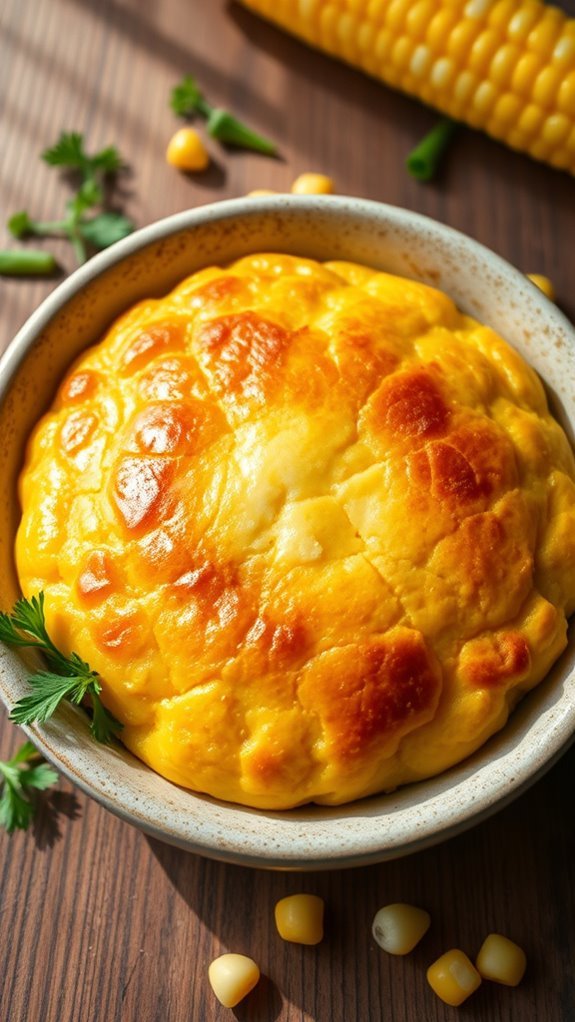 vegan corn souffl recipe